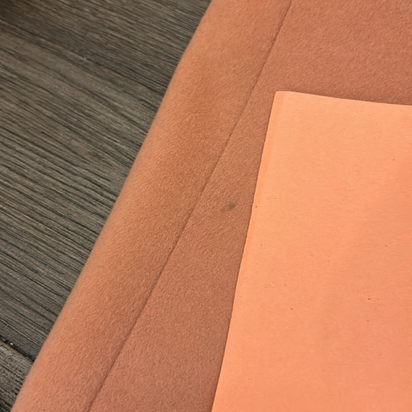 Women's cashmere coral pink Henri Bendel vintage blazer size 10 made in Italy - Picture 14 of 16